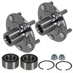 Set of 2 Wheel Hub Bearing Assemblies for Honda Accord (2003–2007)