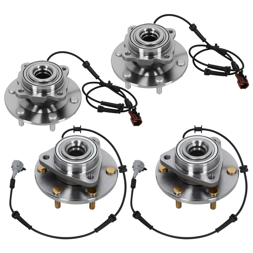 Front Wheel Hub Set for Infiniti QX56 and Nissan Armada (2008–2010)