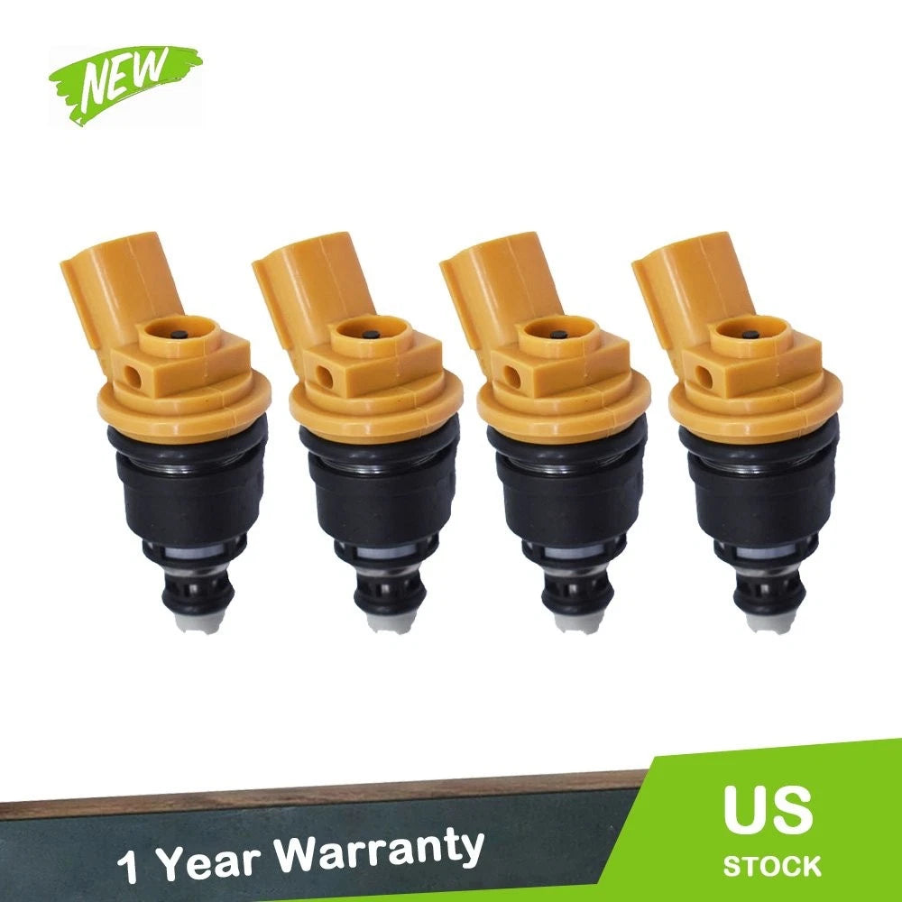 Set of 4 Fuel Injectors for Nissan 300ZX Turbo (1990–1994) 16600-RR543
