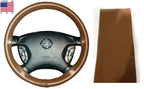Genuine Leather Steering Wheel Cover for Ford Lincoln (2009–2024)