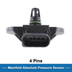 Manifold Absolute Pressure Sensor for Audi A4 (2005–2009) & VW Beetle
