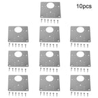 10Pcs Cabinet Hinge Repair Tool for Kitchen Cupboard Door Fixing