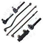 Set of 7 Tie Rod Ends & Sway Bar Links for Jeep Wrangler (1997–2006)
