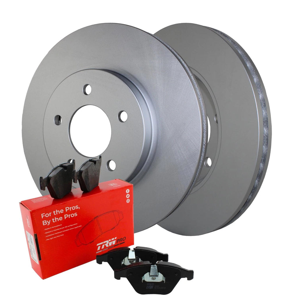 Front Brake Kit 303mm Rotors TRW Ceramic Pad for Ford Escape Mercury Mariner (2001–2012)