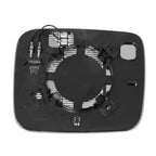 Heated Driver Left Side Flat Mirror Glass for Jeep Renegade (2015–2023)