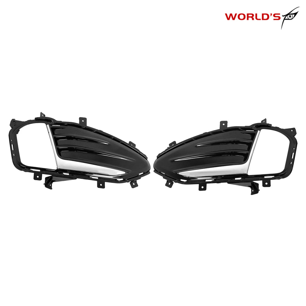 Chrome Trim Fog Light Cover for Ford Edge (2019–2022)