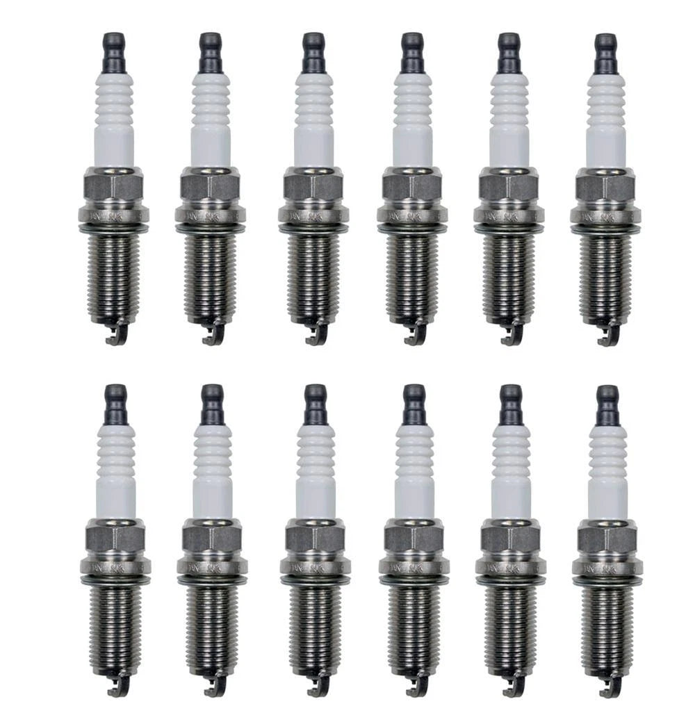 Set of 12 Denso Platinum TT Spark Plugs (Gap 0.040) for