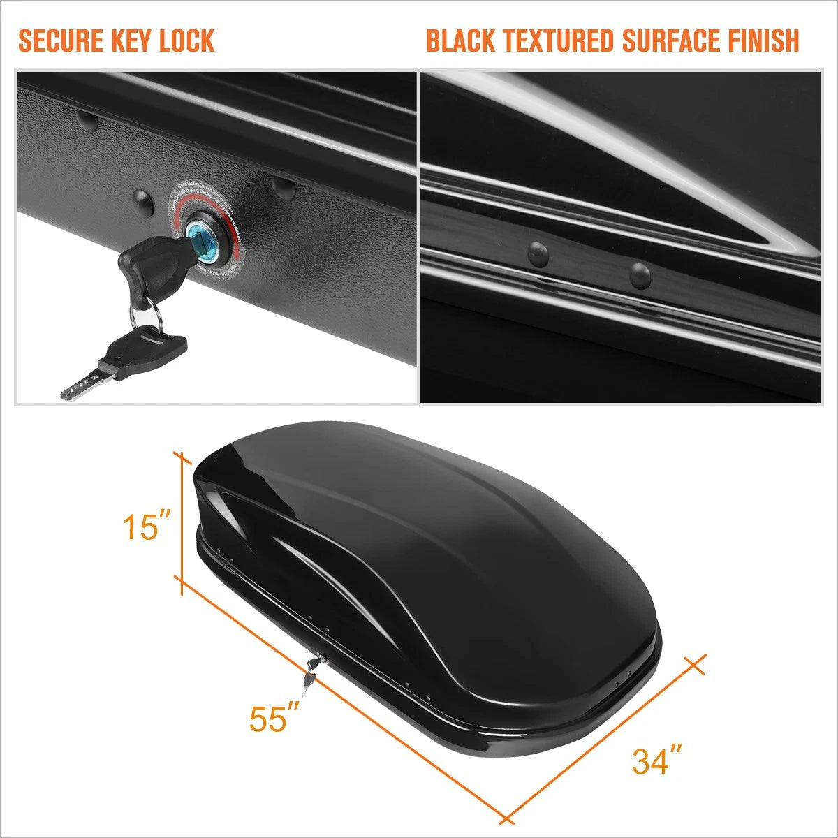 Rear Bumper Face Bar for Ram 1500 (2019–2024) Paint to Match Black
