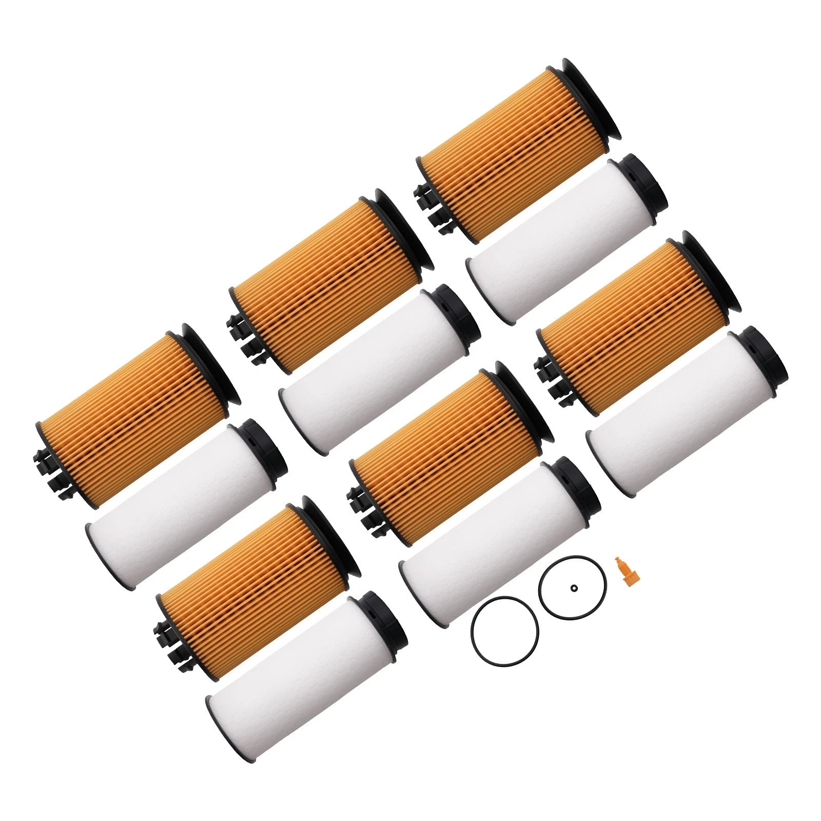 12pc Engine Oil Fuel Filters for Mitsubishi Fuso Canter FG4X4 (2012–2017)