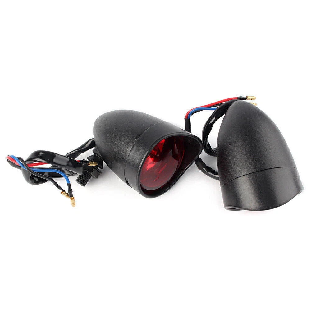 2X 12V 2.5" Round LED Turn Signal Light for Motorcycle (Universal)