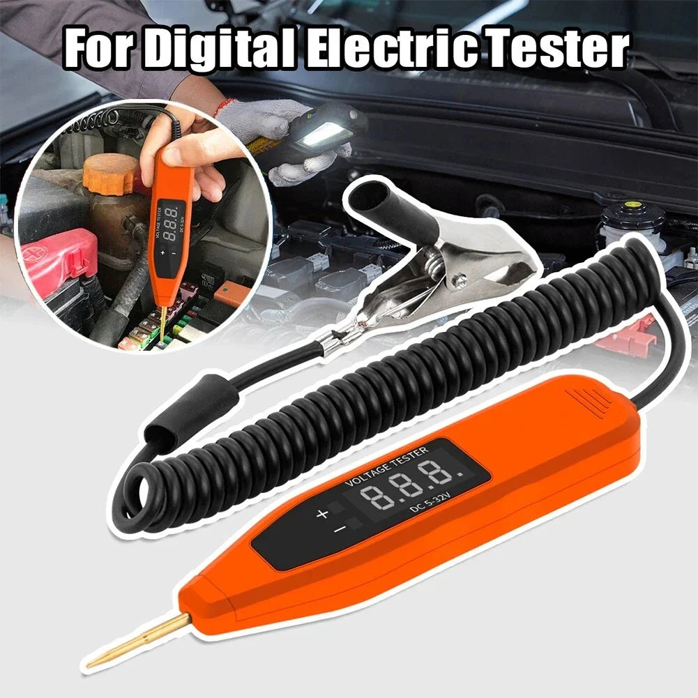 Digital Electric Voltage Circuit Tester for Trucks and Automotive