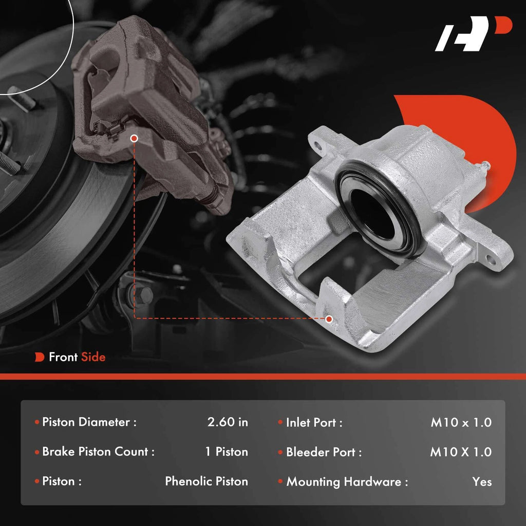 Front Brake Caliper for Jeep Wrangler (2013-2017)