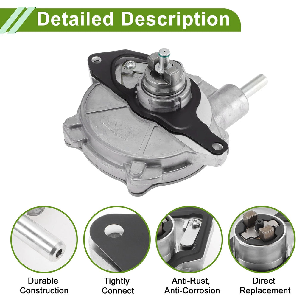 Brake Vacuum Pump No. 2712300465 for Mercedes-Benz CLK200 (2002–2008)