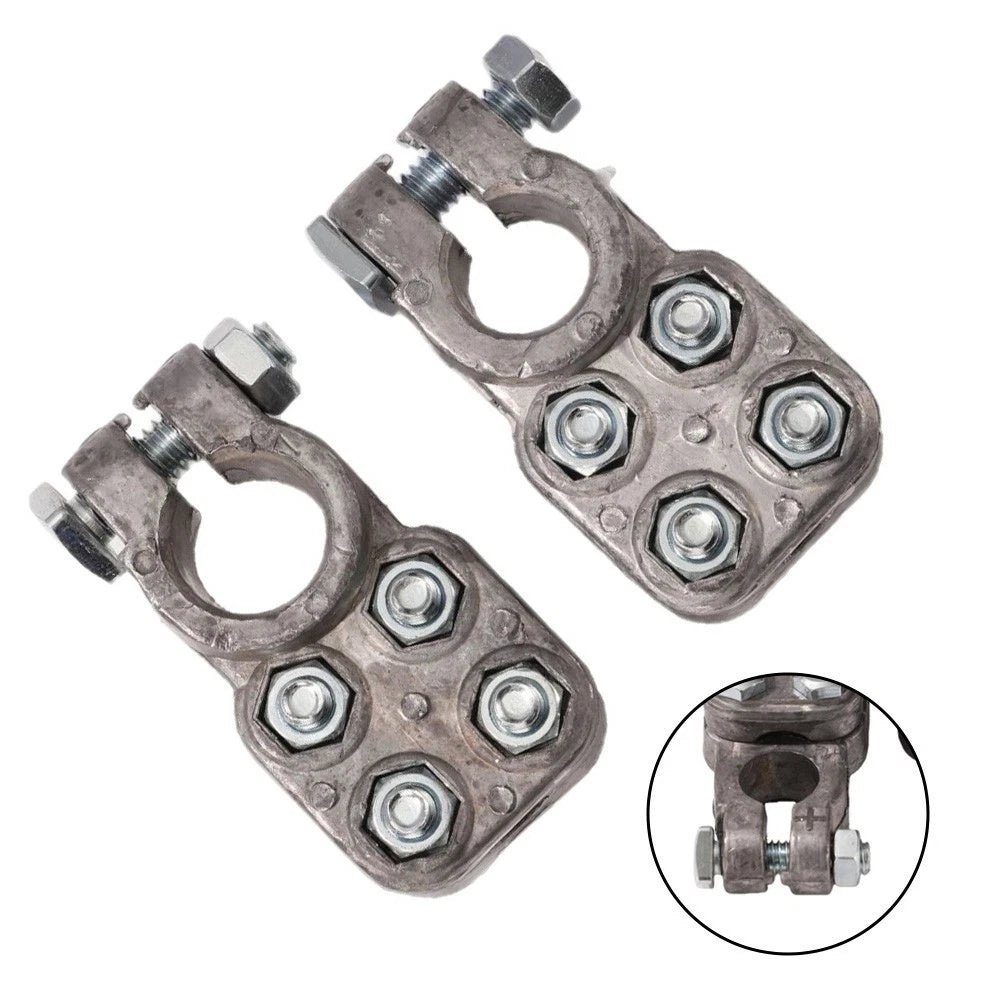 3 Way Battery Terminal Clamp Connectors for Cars, Trucks, Buses