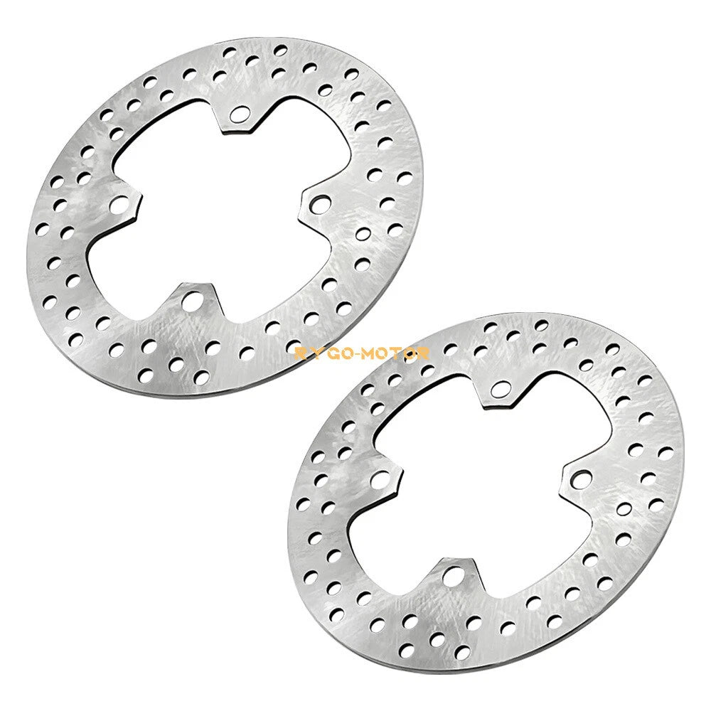 2X Front Brake Disc Rotors for Kawasaki Brute Force 650 750 Prairie 360 700