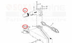 Upper Exhaust Manifold Hose with Drain Plug Kit for Volvo Penta Marine