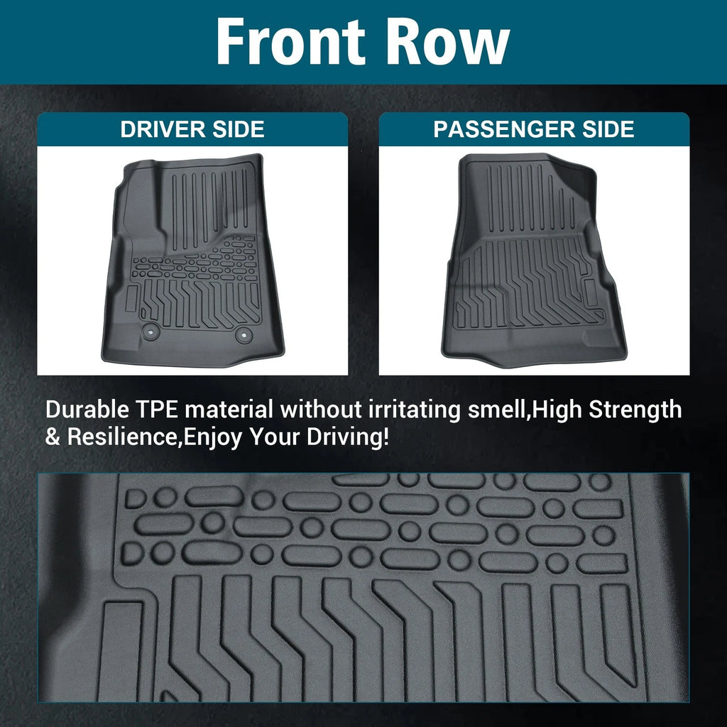 All Weather Floor Mats for Chevy Equinox / GMC Terrain (2012–2017)