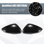 1 Pair Rearview Mirror Cover Overlay Gloss Black for Honda Accord (2018–2021)