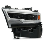 Full LED Projector Headlight for Ram 1500 (2019–2024) AFS Black Left Driver