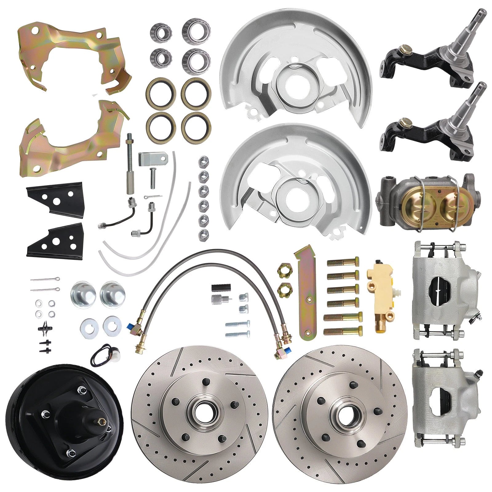 Front Disc Brake Conversion Kit for Chevy Camaro/Pontiac Firebird (1967–1969)