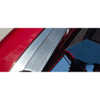 Brushed Stainless Steel Fender Caps w/Green LED for 2008-2019 Dodge Challenger