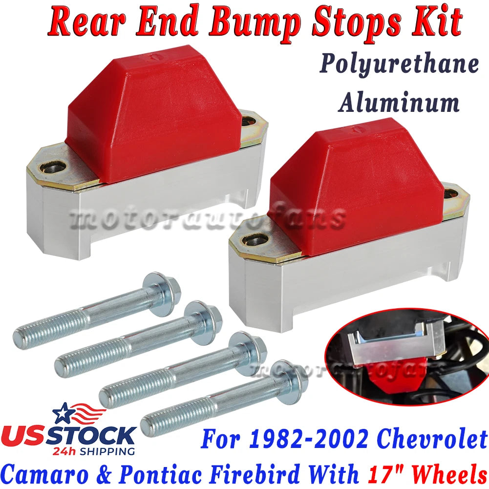 Polyurethane Rear End Bump Stops Kit for Camaro/Firebird (1982–2002)