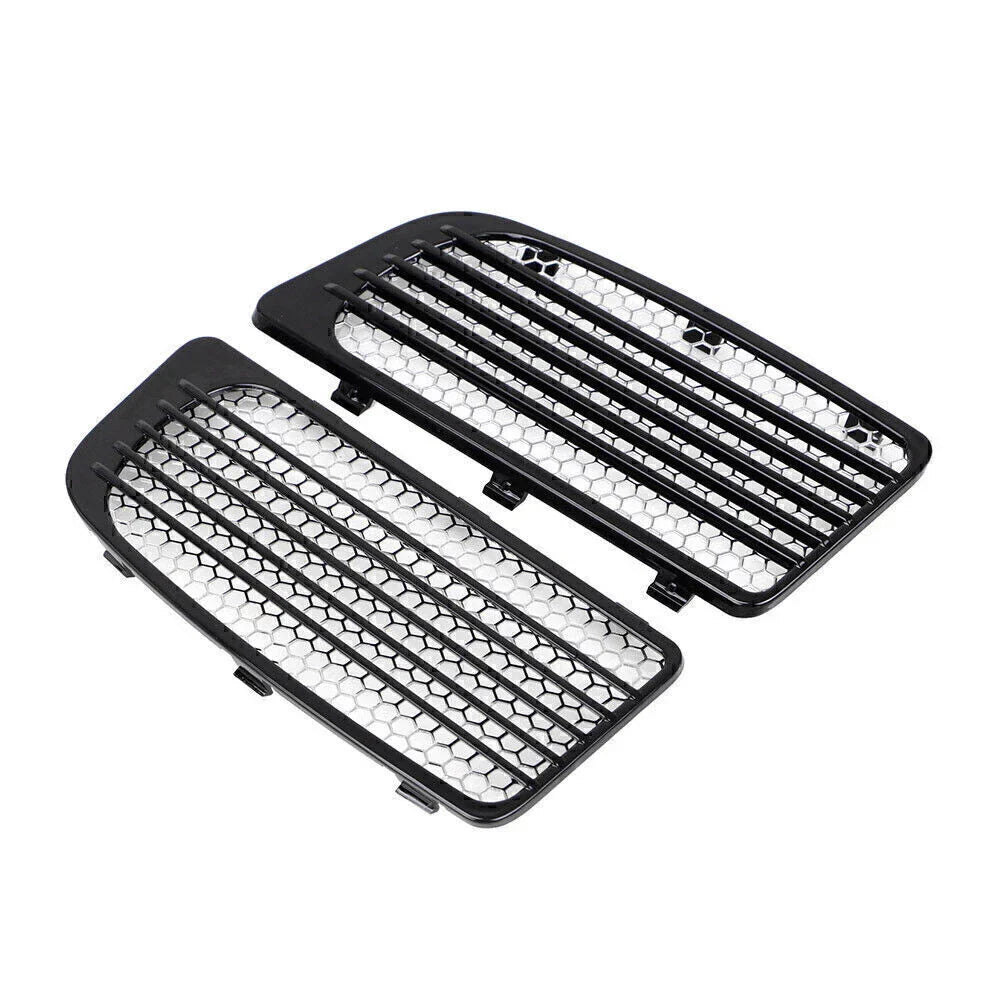Black Radiator Grills for Harley Electra Glide Low Ultra Limited (2014-2023)