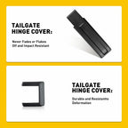 Tailgate Hinge Covers for Jeep Wrangler JK Unlimited (2007-2018)