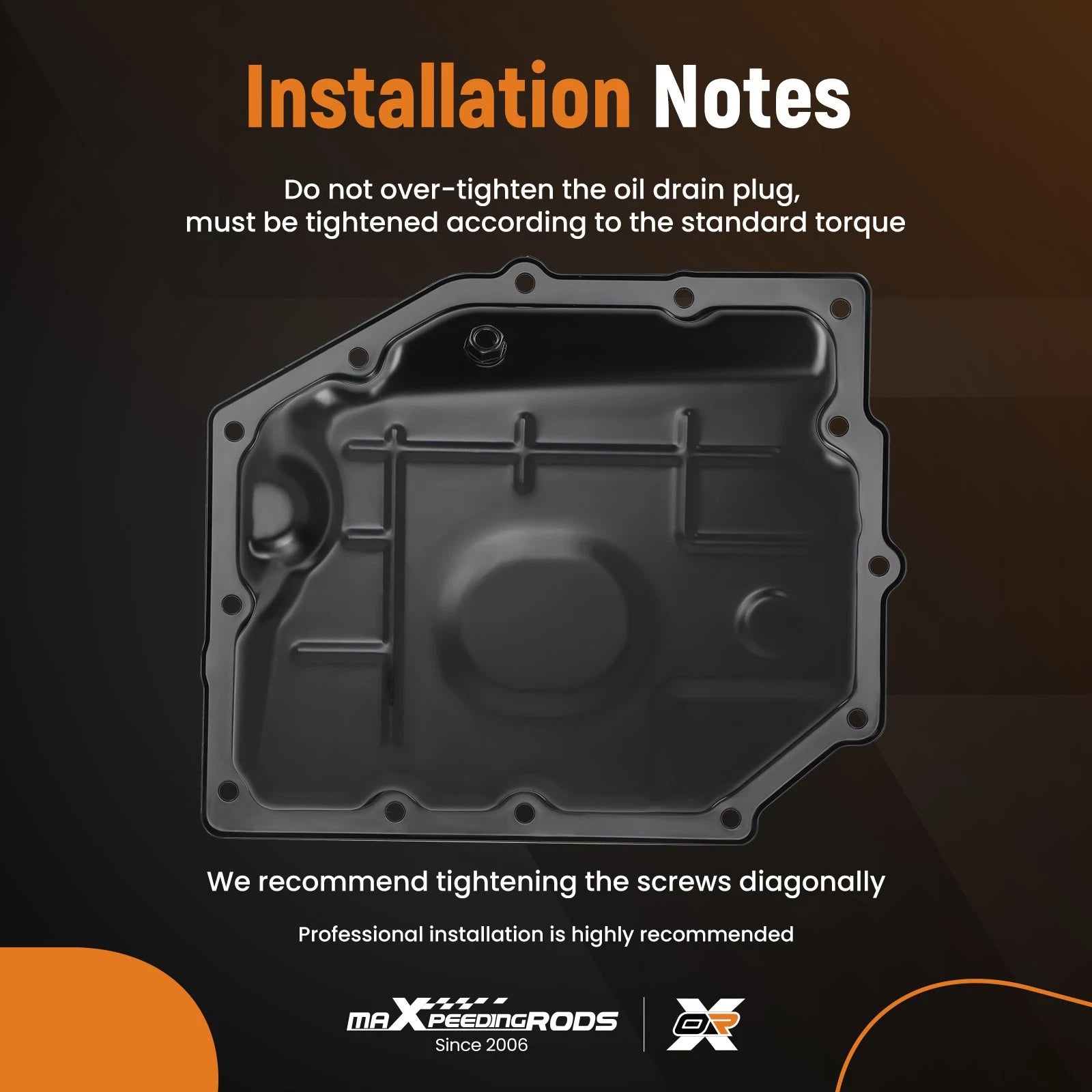 Oil Pan, Filter & Gasket for Jeep Wrangler (2007–2018)