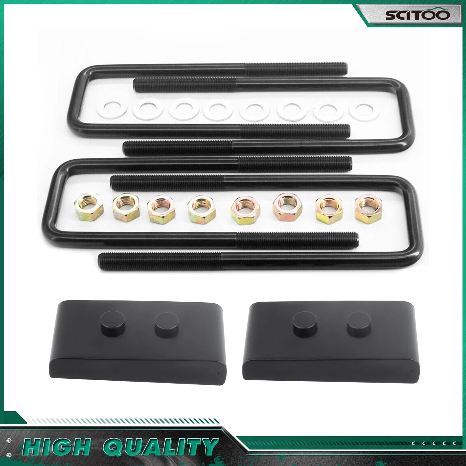 1" Rear Blocks Leveling Lift Kit for Ford F-150 2WD 4WD (2004–2020)