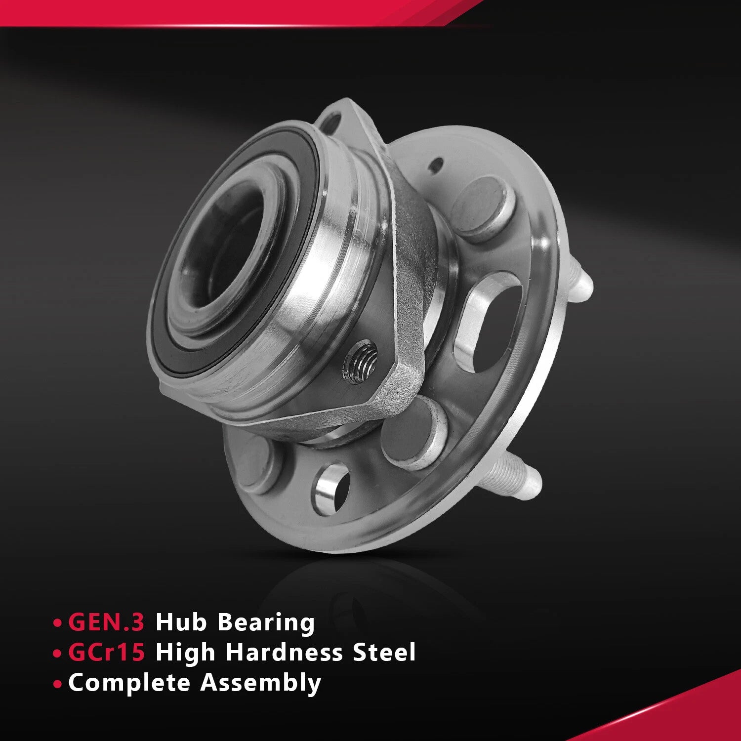2X Front Wheel Hub Bearing Assembly for Dodge Avenger Chrysler Sebring (200)