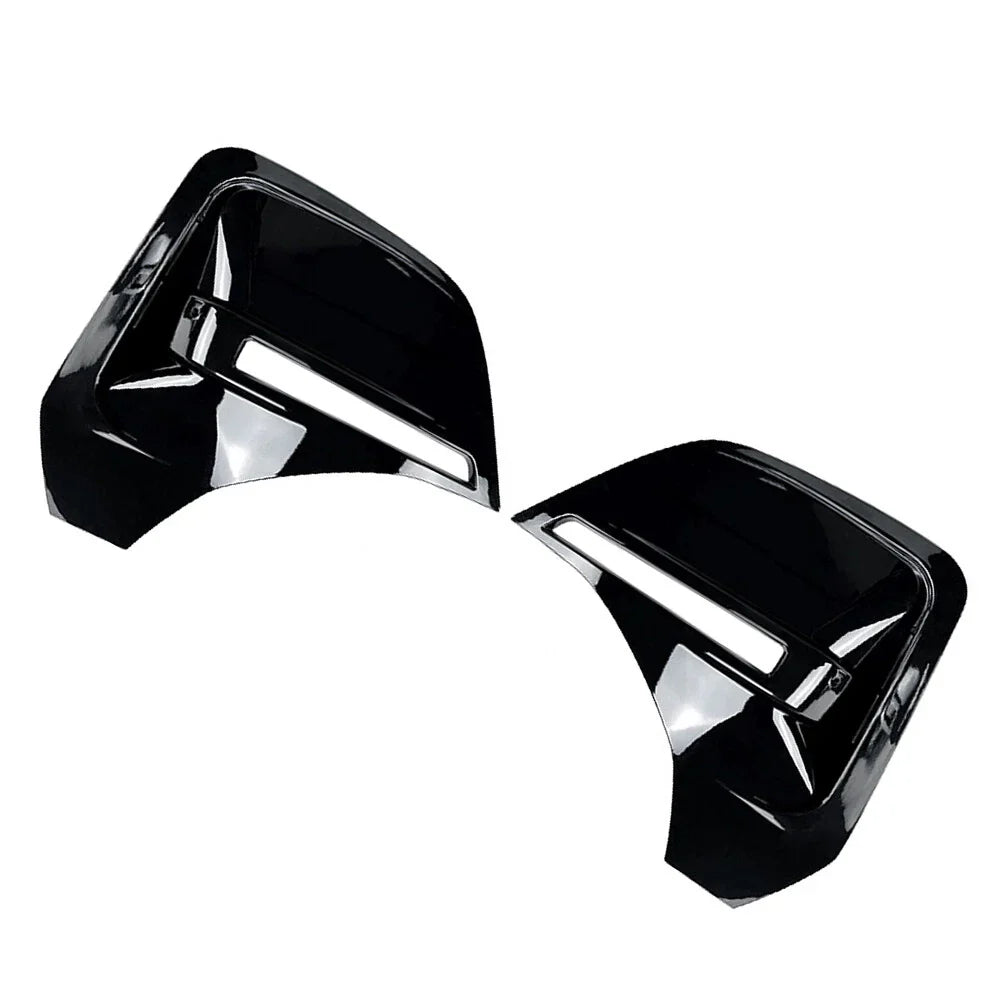 Black Rear Side Air Vent Covers for BMW 4 Series G26 i4 (2020-2024)