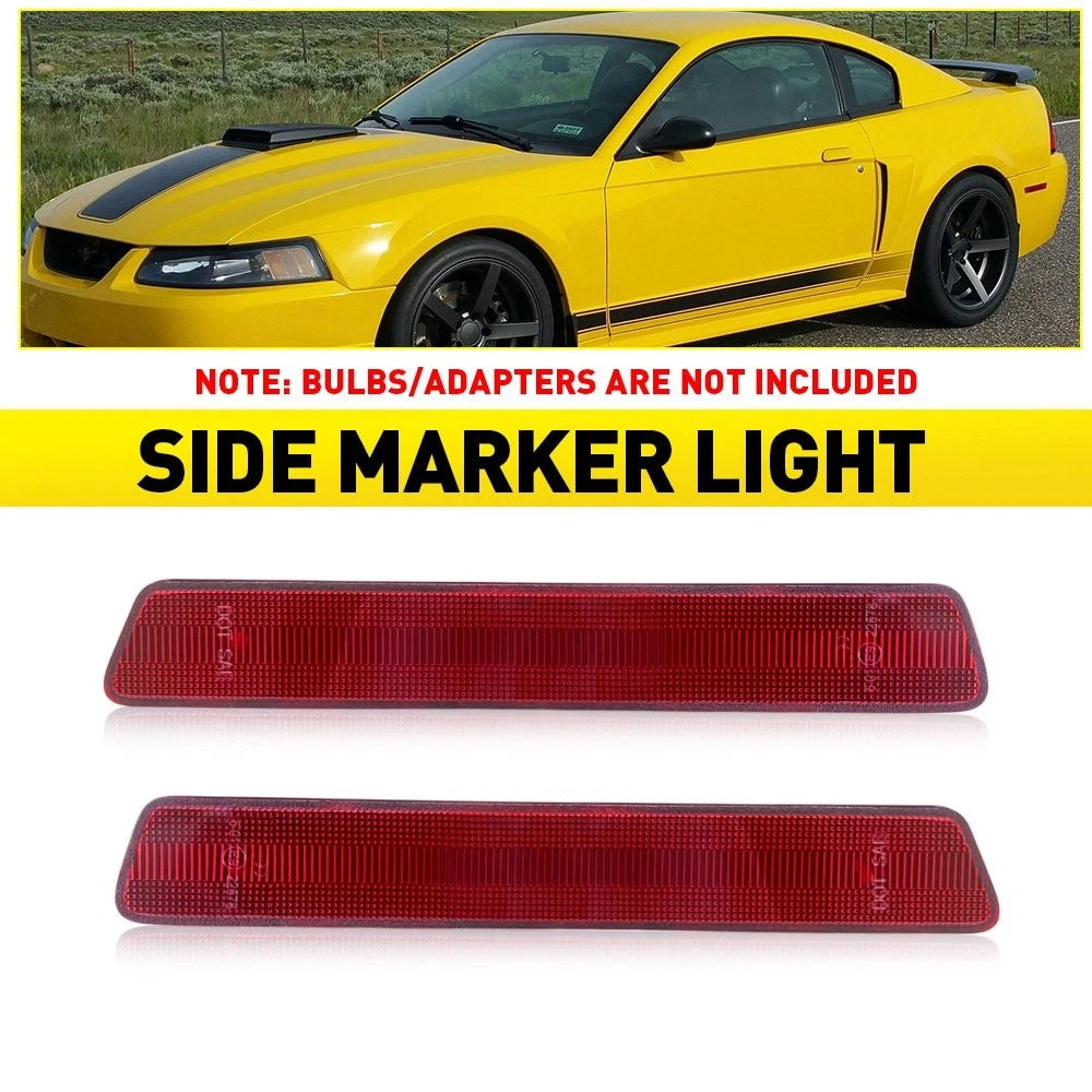 Rear Side Marker Lights for Ford Mustang (1999–2004) EXV