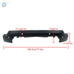 Steel Split Front Bumper for GMC Sierra 1500 (2019–2021) with Sensor Holes