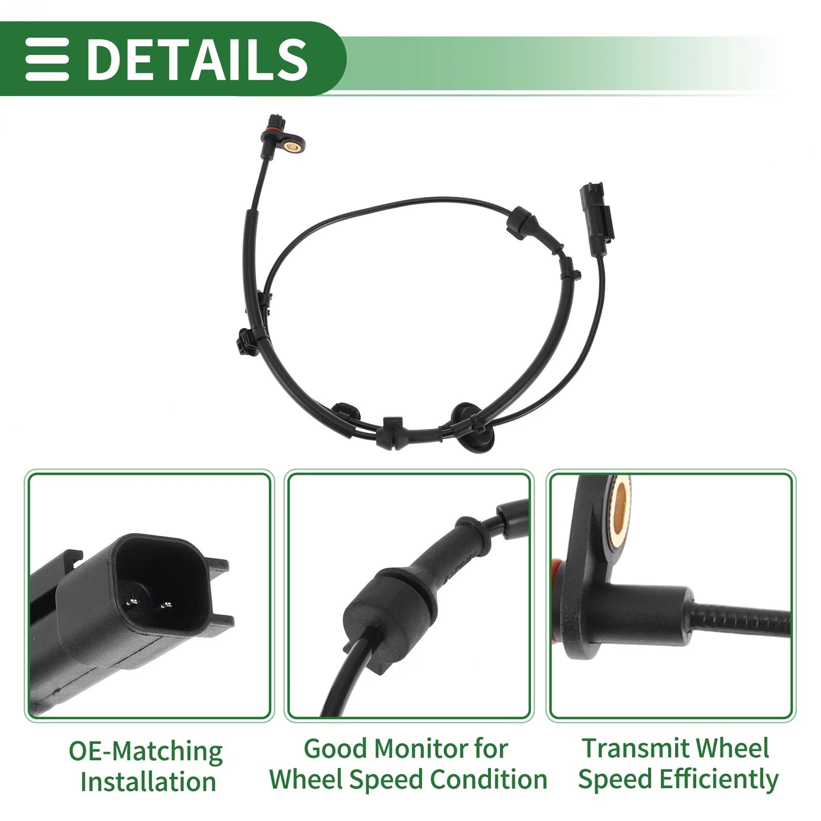 ABS Wheel Speed Sensor No. 4670A815 for Mitsubishi Outlander Sport (2011–2021)