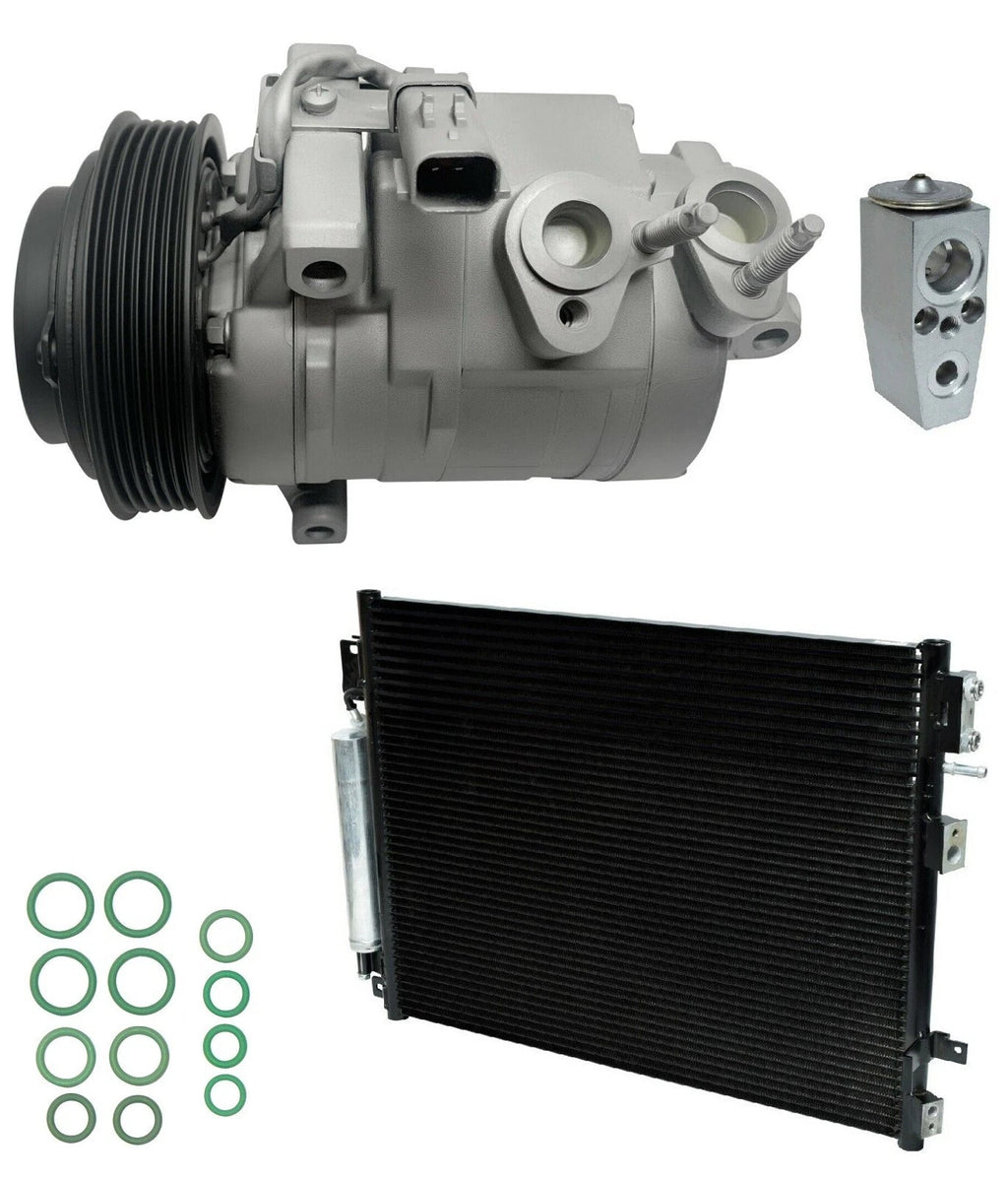 AC Compressor Kit With Condenser for Dodge Challenger 5.7L (2014-2014)