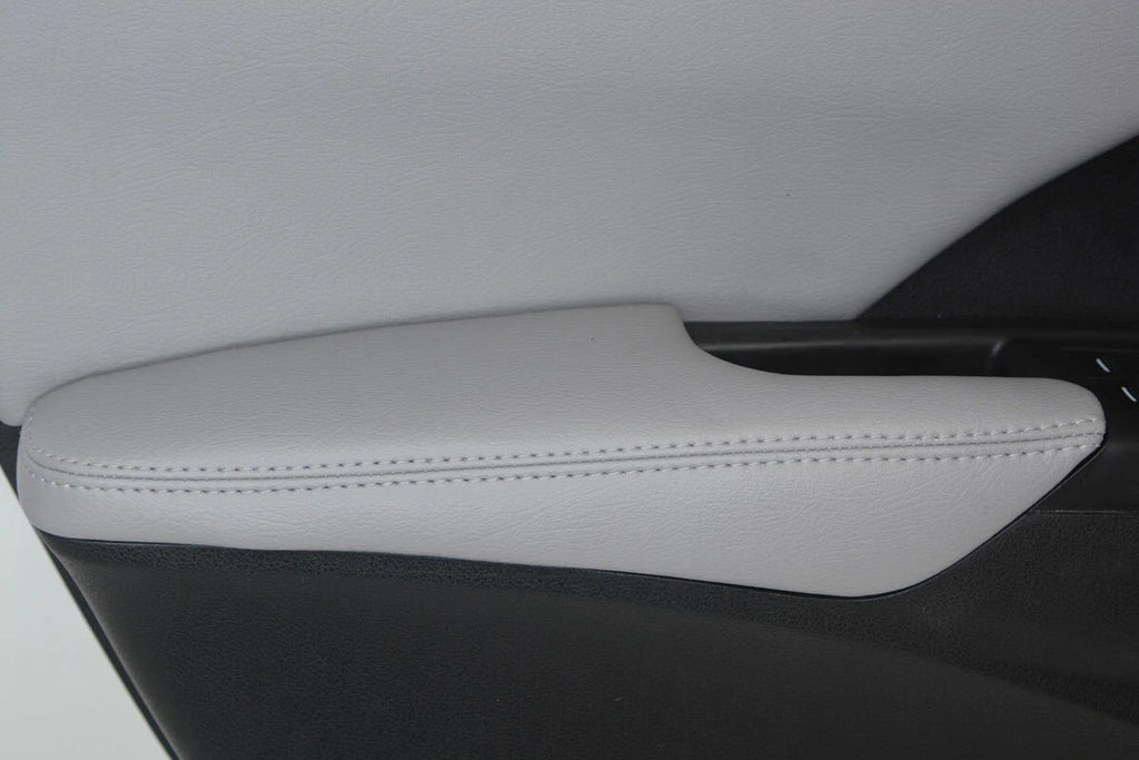 Leather Armrest Door Panel Cover for Acura RDX (2013–2018) Gray