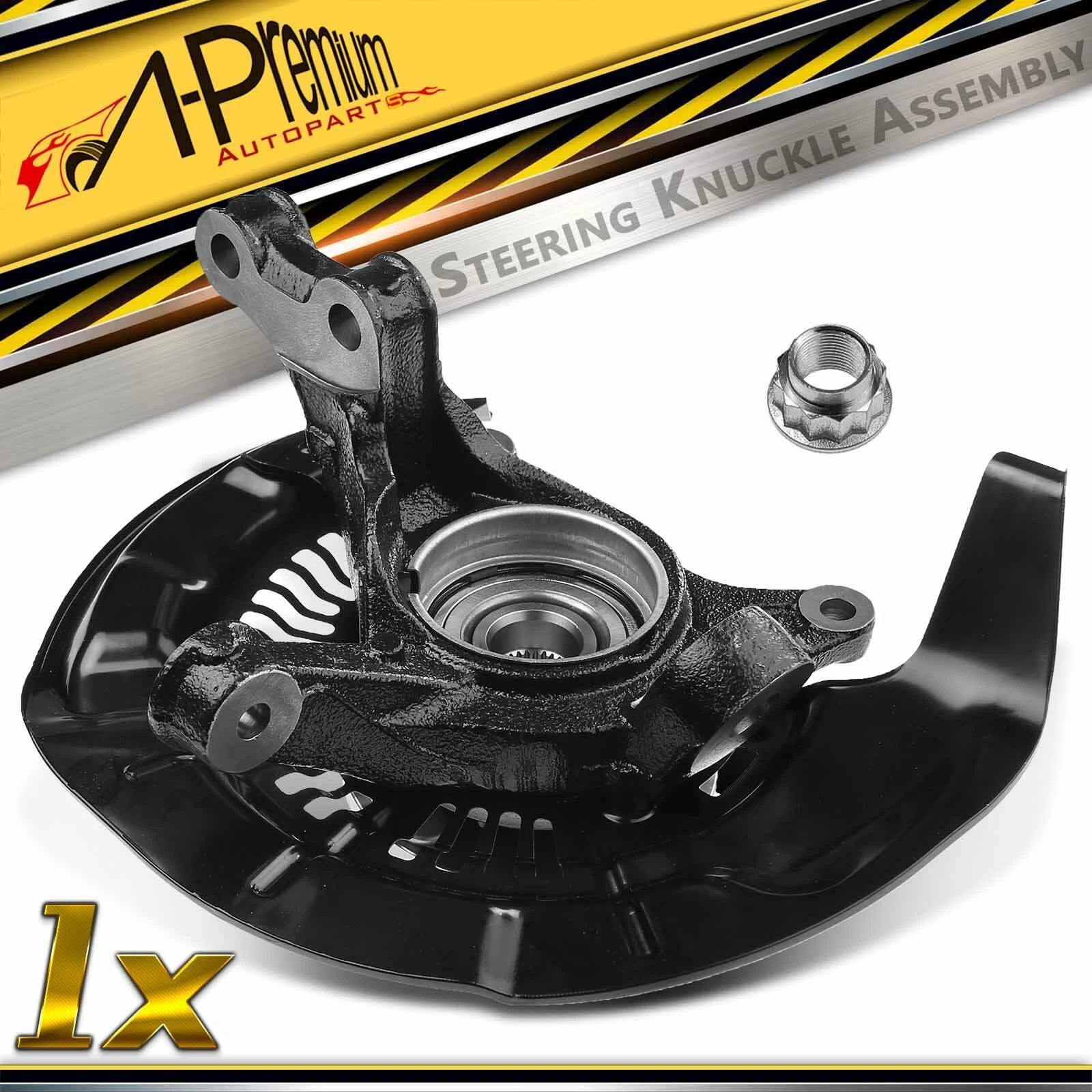Front Left Steering Knuckle for Toyota Highlander (2008-2017)