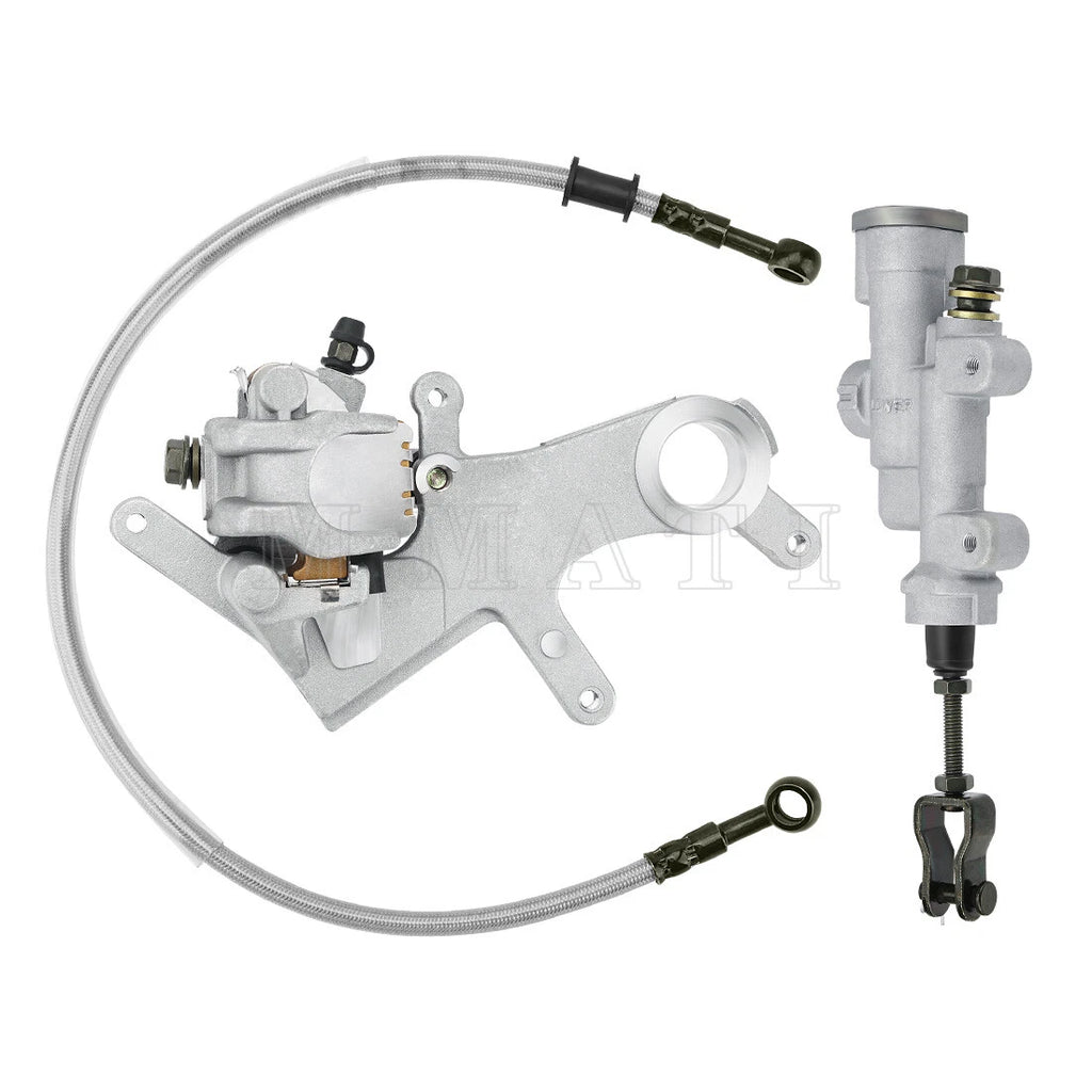 Rear Brake Master Cylinder & Caliper & Hose Kit for Honda CRF450R (2002–2020)
