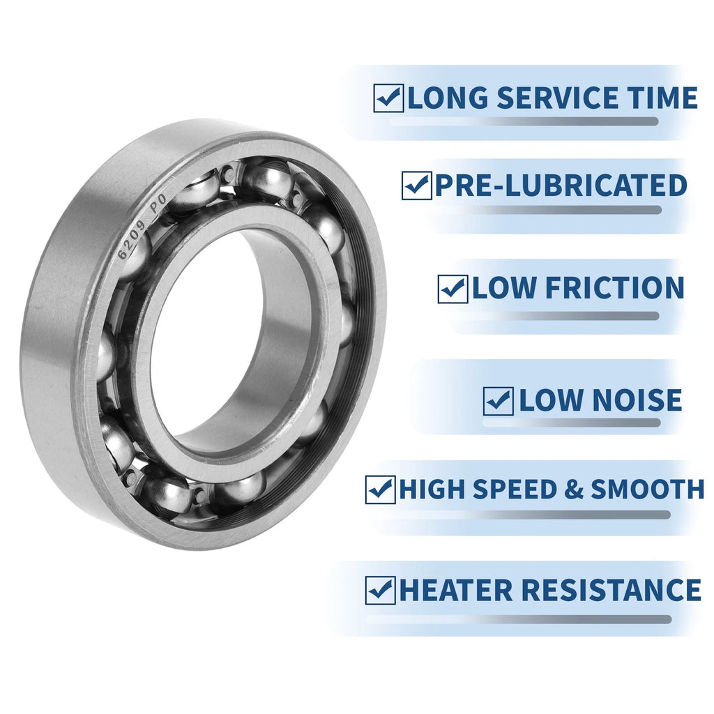 6209 Deep Groove Ball Bearing for Scooter Skateboard Wheel (P0 45x85x19mm)