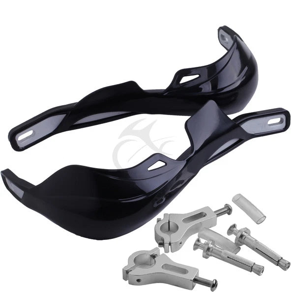Universal Black Hand Guards for MX ATV BMX Off Road (7/8" 22mm Bar)