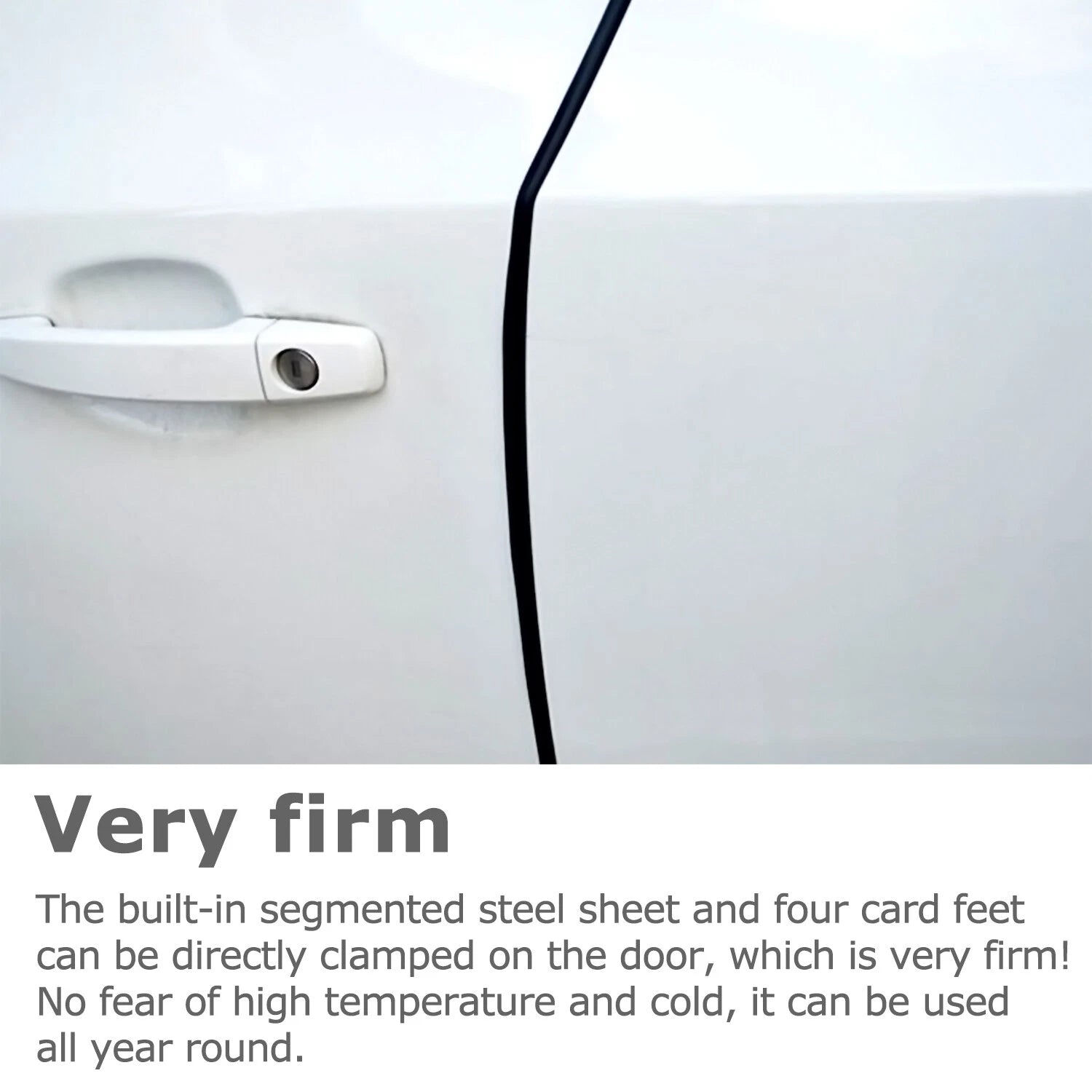 16ft Rubber Door Edge Guard Molding Trim for U-Shape Vehicles