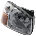 Passenger Side Headlight for Kia Spectra (2007–2009) Clear Lens with Bulb