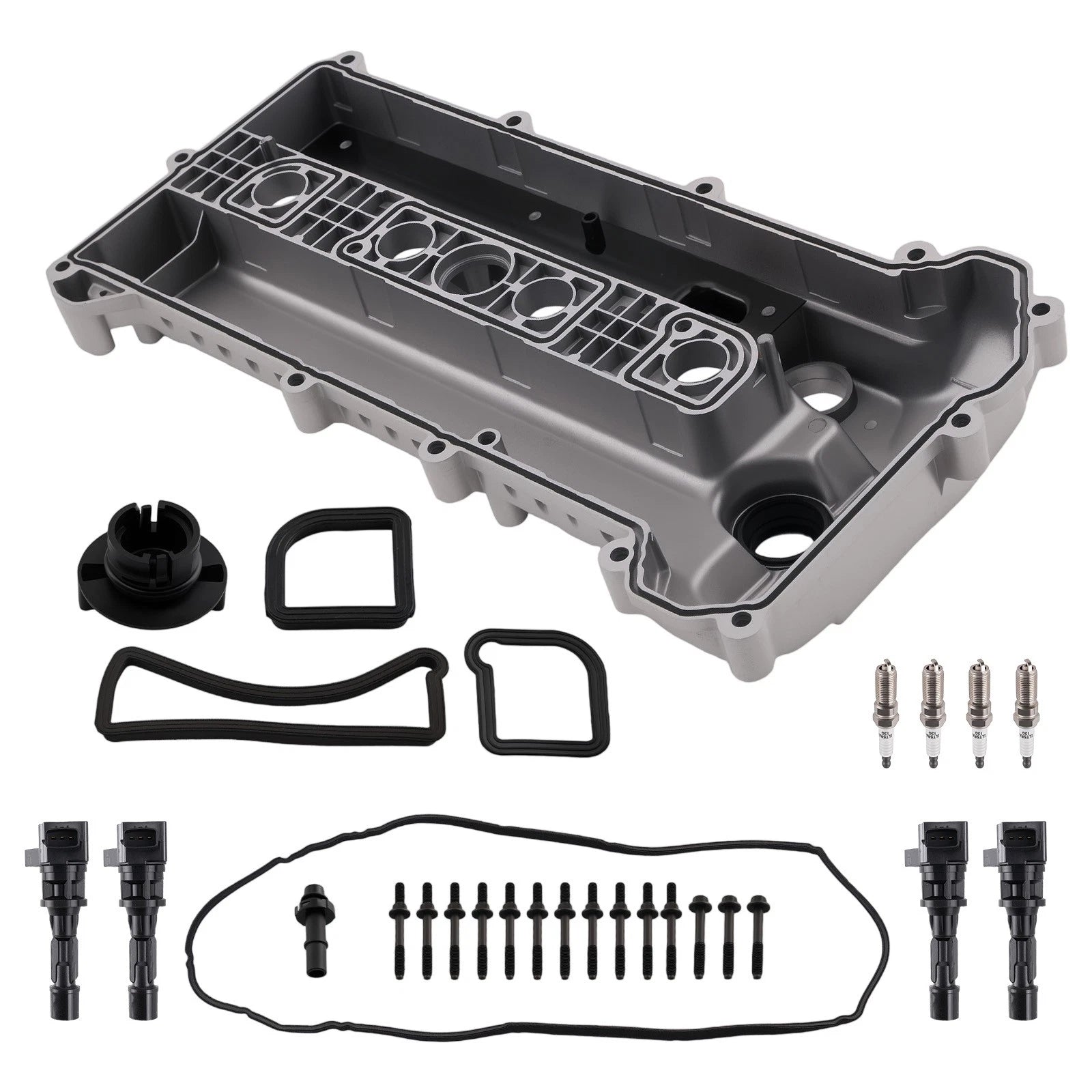 Valve Cover Gasket Ignition Coil Kit for Ford Fusion 2006–2009 6M8Z6582E