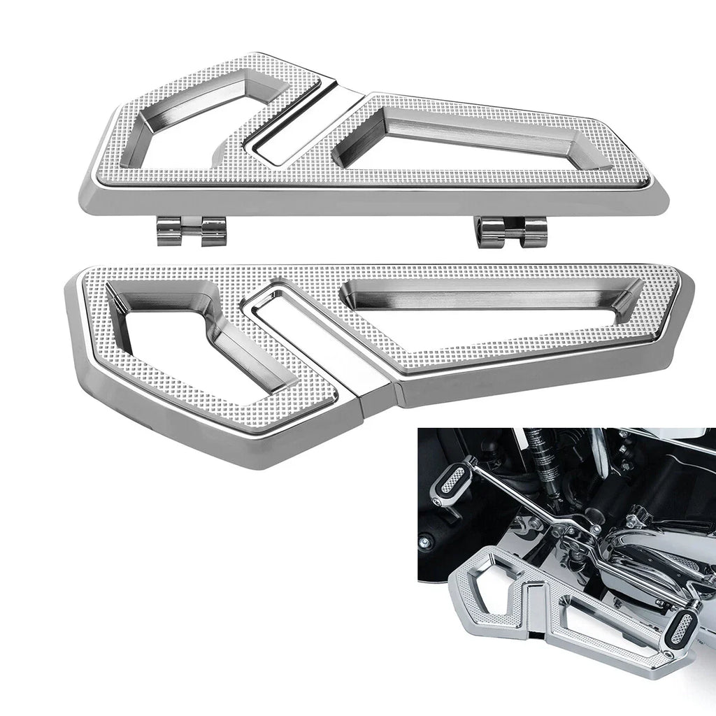 Rider Driver Floorboard Footboard for Harley Street Glide Chrome (2000-2024)