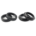 4 x Black 41x54mm Motorcycle Front Fork Damper Shock Absorber Seal