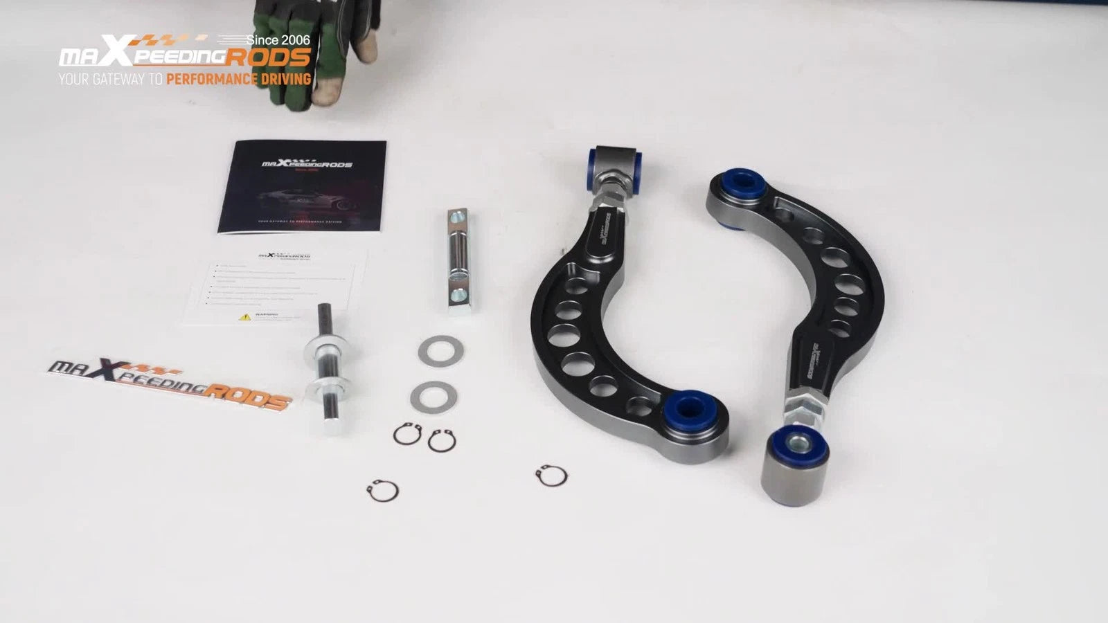 Rear Adjustable Upper Camber Kit for 2006–2015 Honda Civic Coupe (2x)