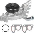 Engine Water Pump with Thermostat for Chevy Silverado 1500 Tahoe GMC Sierra 1500 (2007–2014)