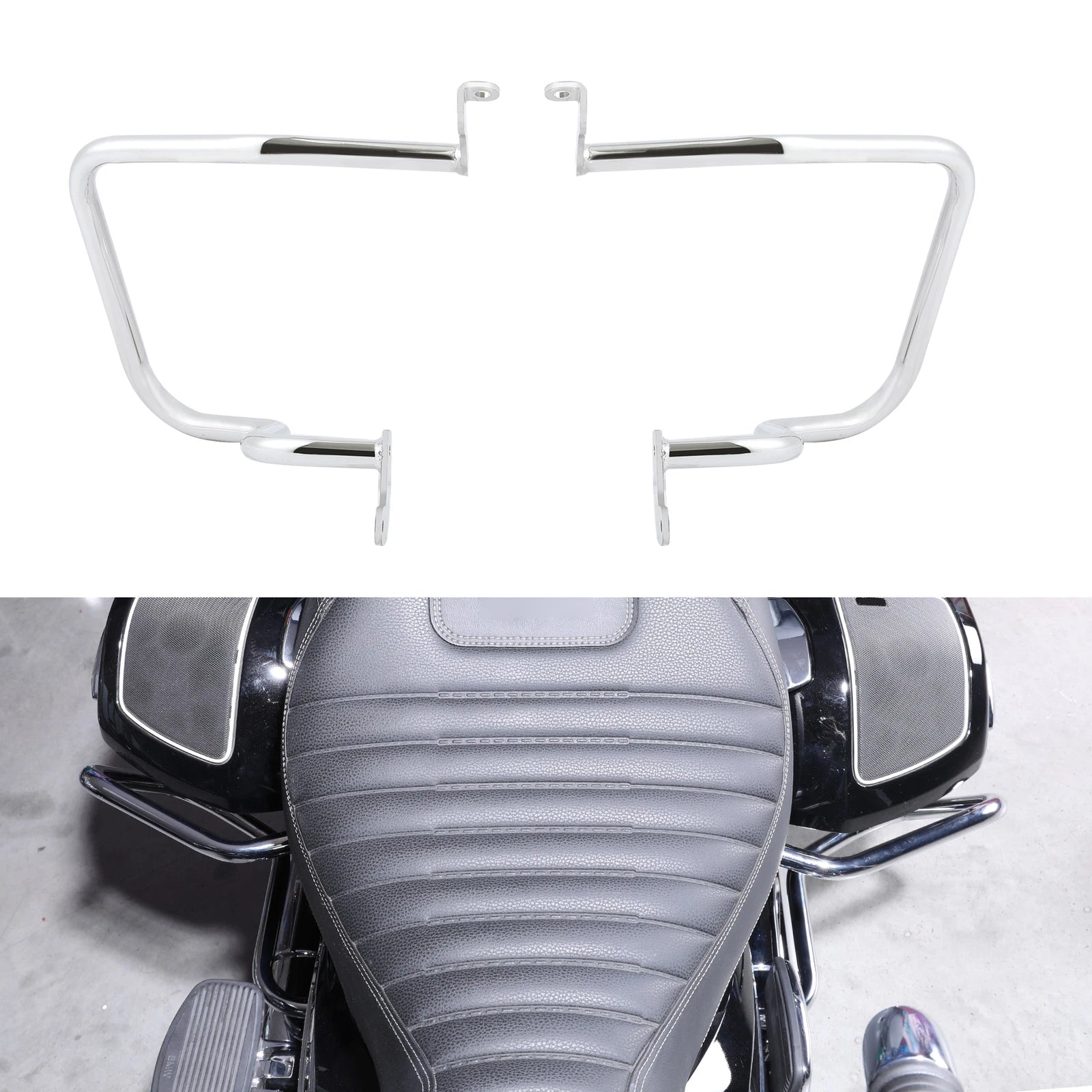 Saddlebag Highway Crash Bar Guard for BMW R18 B (2022–2023), R18 Transcontinental (2022–2023)