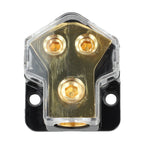 2 Way Power Distribution Block for Car Audio Systems (024 Gauge)